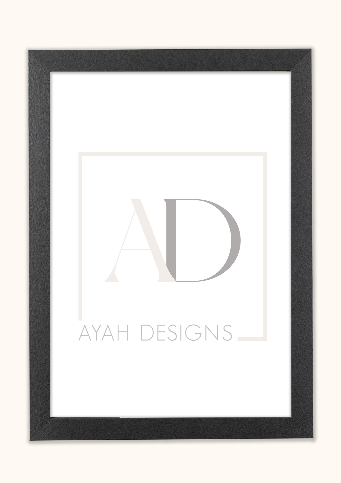 Premium Quality Frame - Black A2