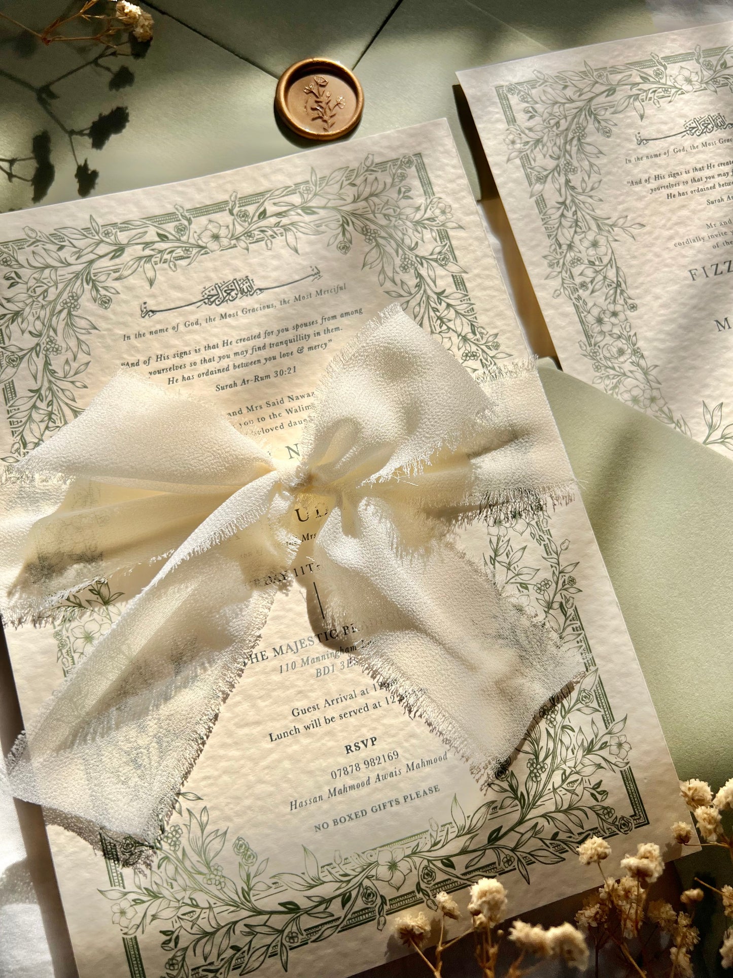 Wedding Invitation - Yasmeen