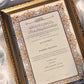 Personalised Luxury Nikkah Certificate - Sultan