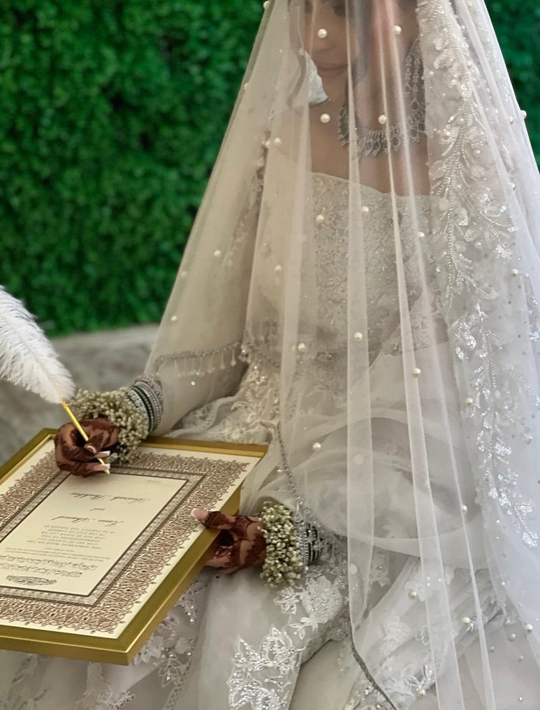 Personalised Luxury Nikkah Certificate - Juman