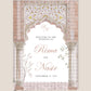 Walima Welcome Sign - Zoya