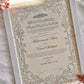 Personalised Luxury Nikkah Certificate - Farah (Pastel)
