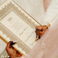 Personalised Luxury Nikkah Certificate - Afreen Gold