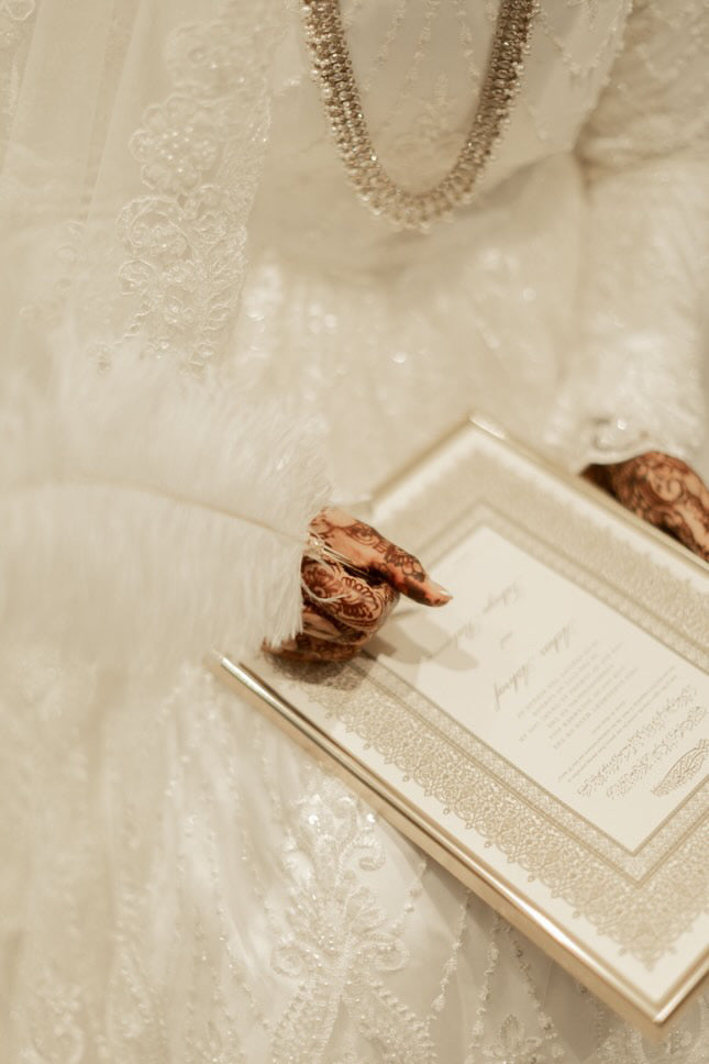 Personalised Luxury Nikkah Certificate - Juman