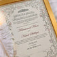Personalised Luxury Nikkah Certificate - Farah (Pastel)