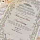 Personalised Luxury Nikkah Certificate - Farah (Pastel)