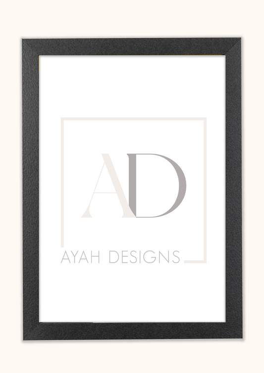 Premium Quality Frame - Black A2