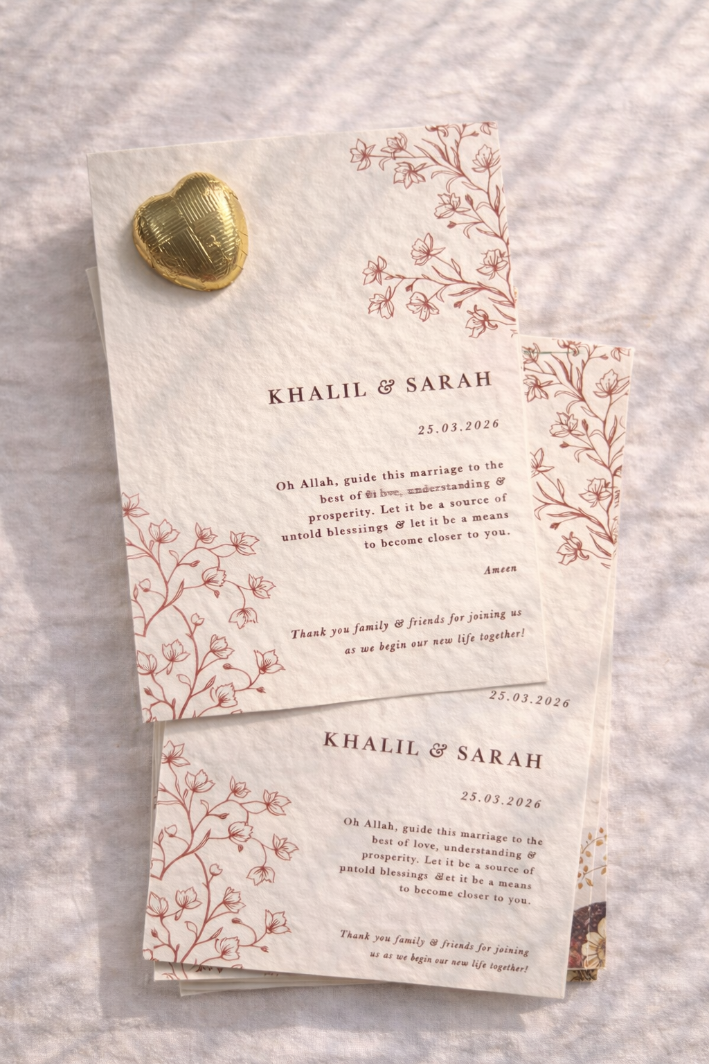 Wedding Favour - Maya (Blush)