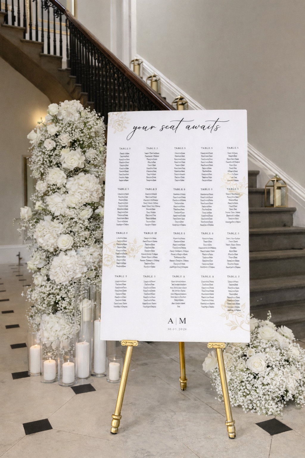 Seating Chart - Rana