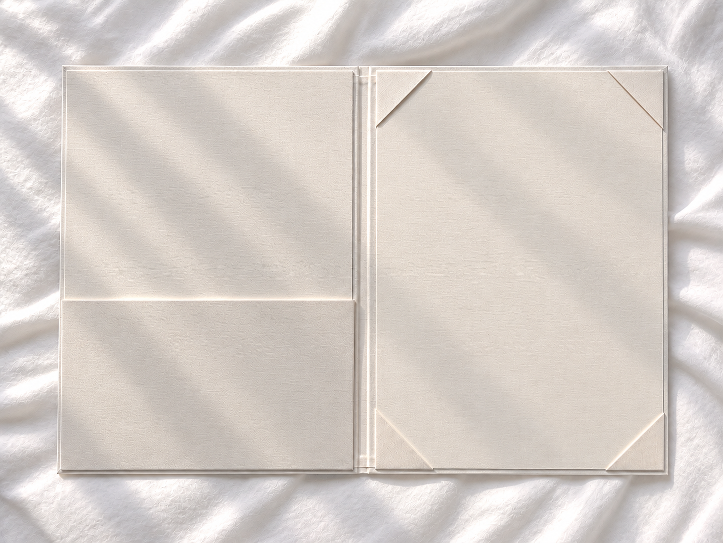 Luxury Linen Folder - A3