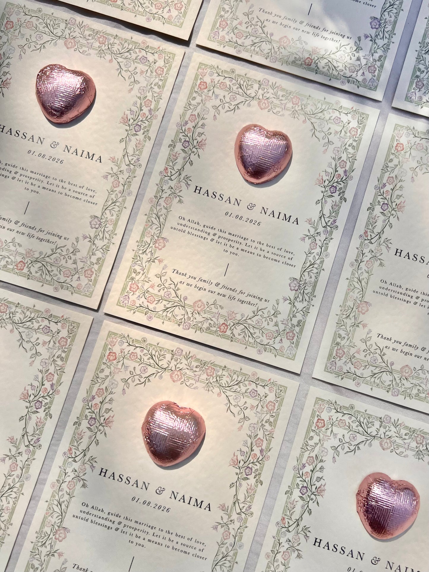 Wedding Favour - Farah (Pastel)