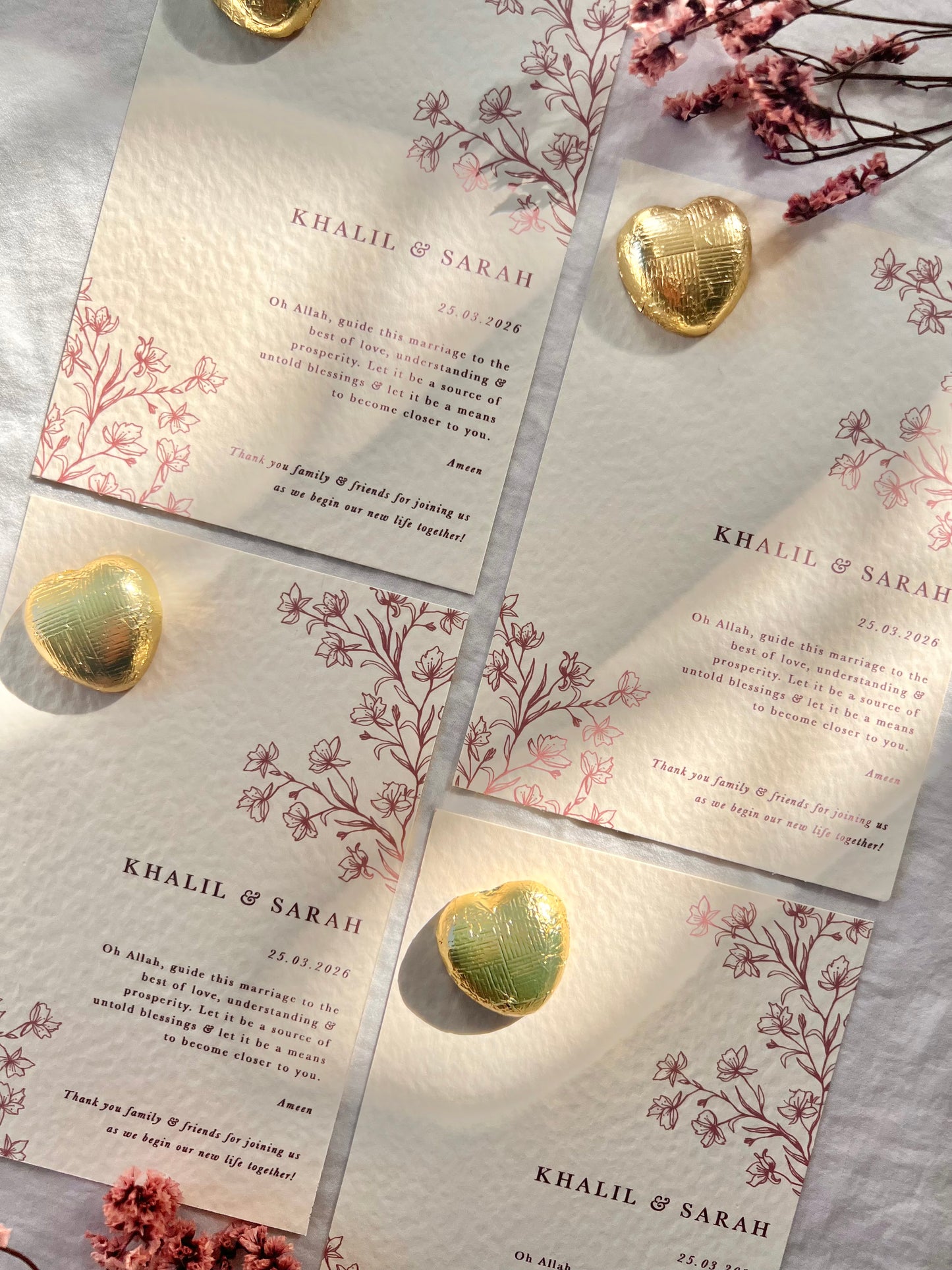 Wedding Favour - Maya (Blush)