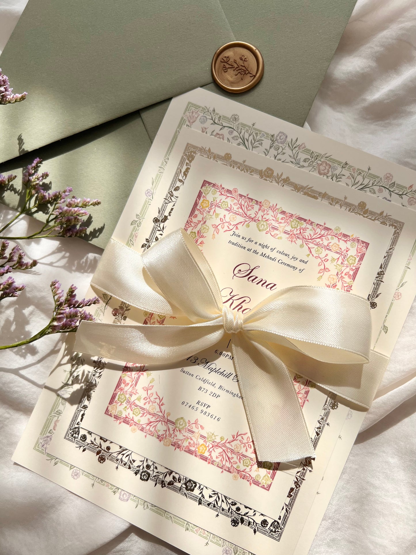 Wedding Invitation - Farah