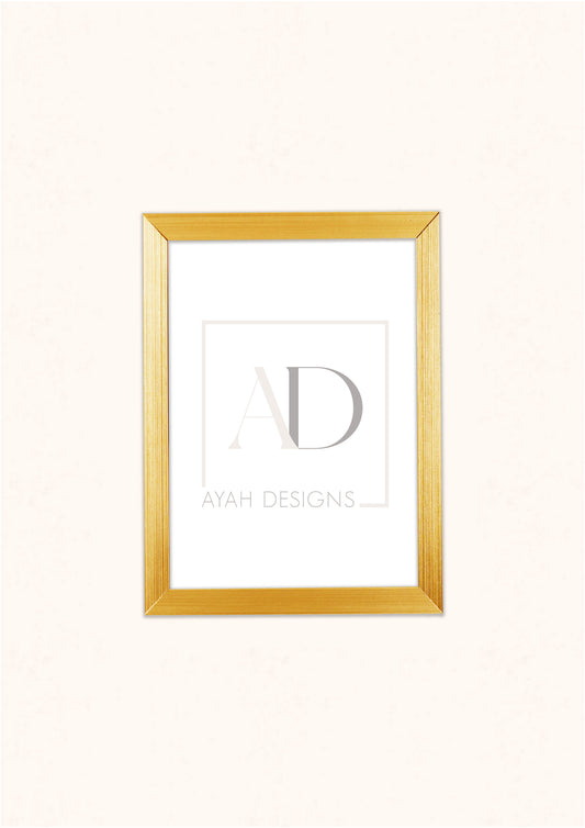Premium Quality Frame - Gold A4