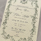 Islamic Muslim Nikkah Wedding Invitation invites invite
