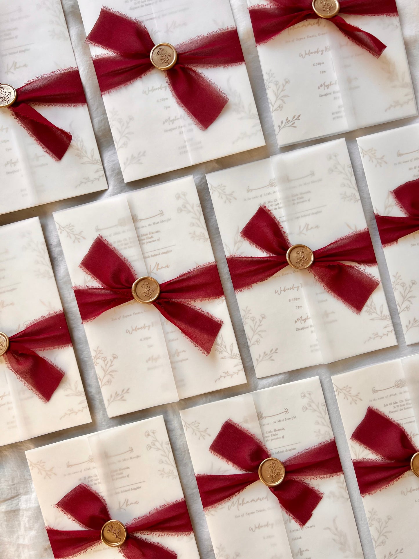 Wedding Invitation - Amal (Foiled)