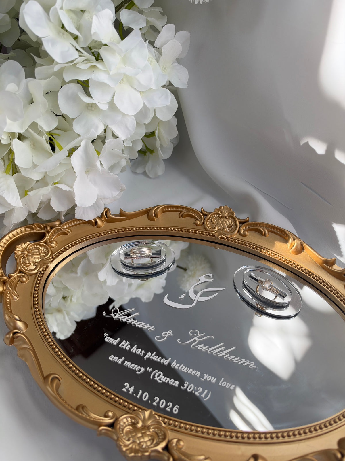 Gold Ring Tray
