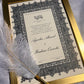 Personalised Luxury Nikkah Certificate - Afreen Blue
