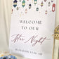 Iftar Welcome Sign - Hilal
