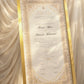 Personalised Luxury Large Nikkah Certificate - Mira (Gold)