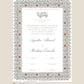 Personalised Luxury Nikkah Certificate - Habib