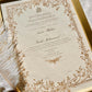 Personalised Luxury Nikkah Certificate - Mahek Gold