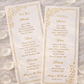 Wedding Menu - Hannah