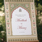 Walima Welcome Sign - Amira