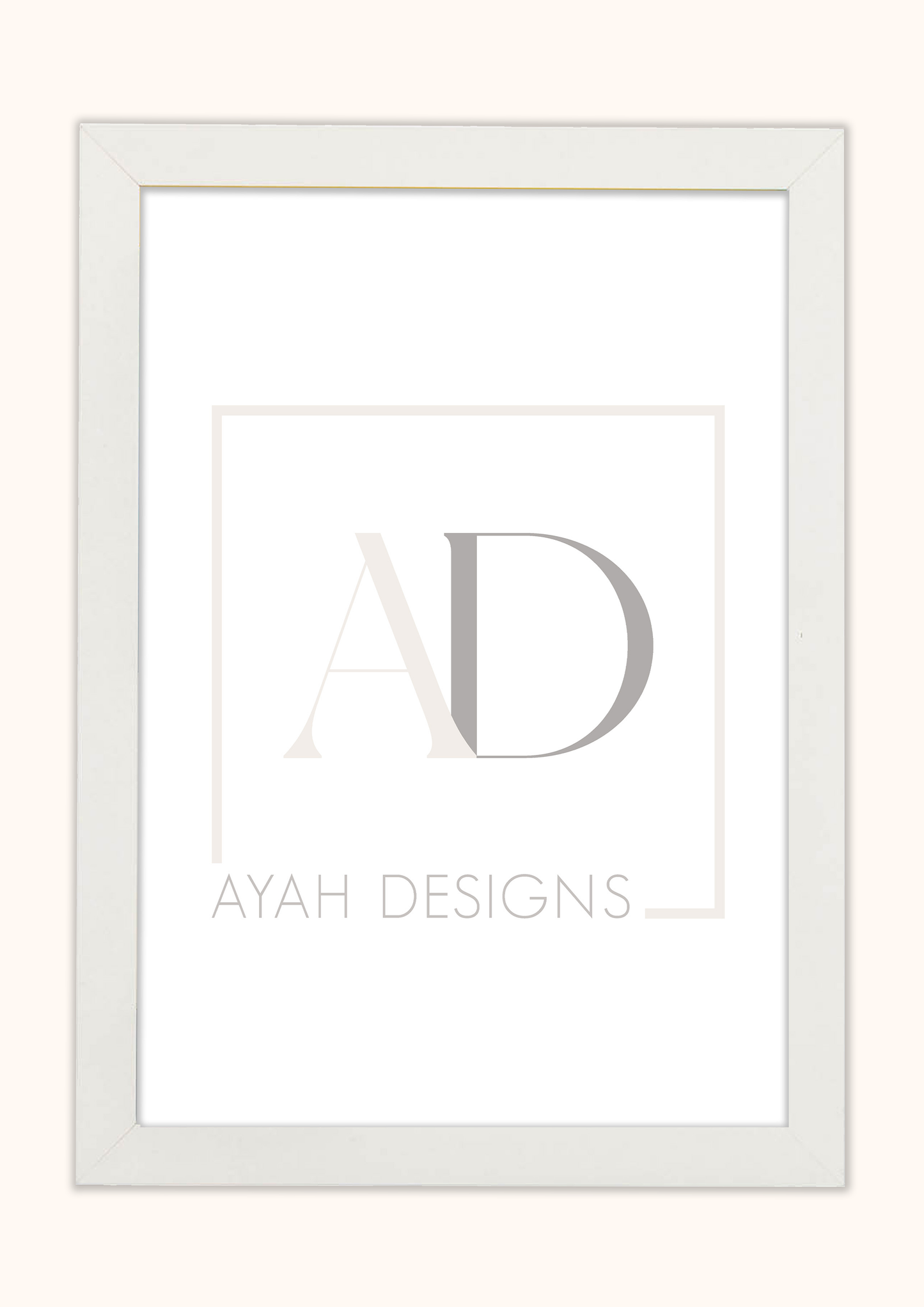 Premium Quality Frame - White A2