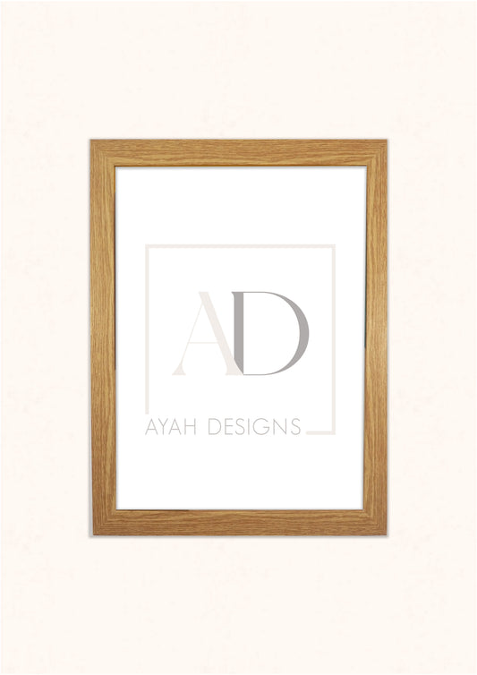 Premium Quality Frame - Wooden A3
