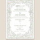 Wedding Invitation - Farah