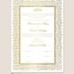 Personalised Luxury Nikkah Certificate - Muna (Foiled)