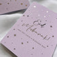 Luxury Lilac Eid Cards - Foiled (Pack of 4)