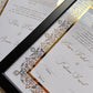 Personalised Luxury Nikkah Certificate - Aizaz (Foiled)